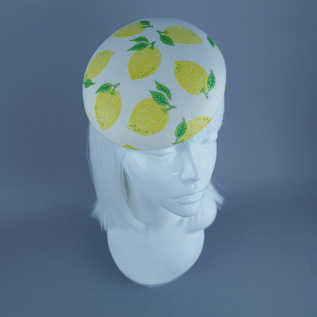 "When Life Gives You Lemons" Fruit Food Fascinator Hat