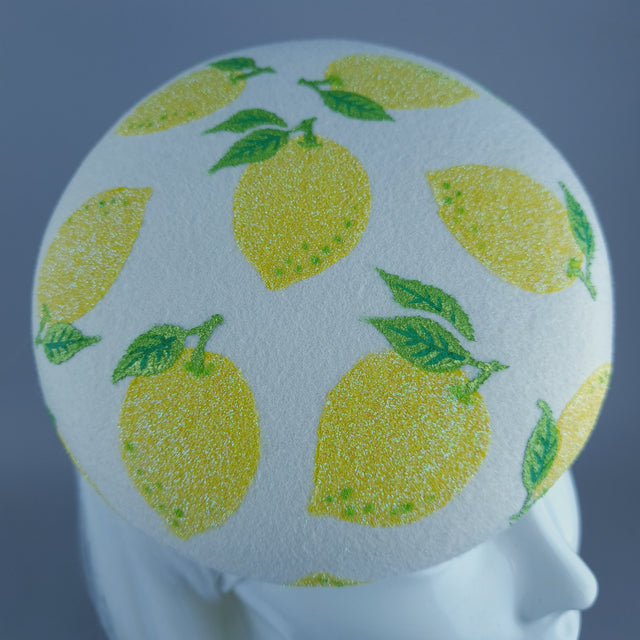"When Life Gives You Lemons" Fruit Food Fascinator Hat