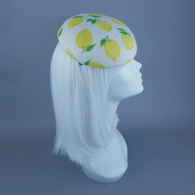 "When Life Gives You Lemons" Fruit Food Fascinator Hat