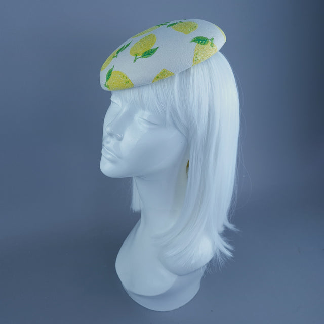 "When Life Gives You Lemons" Fruit Food Fascinator Hat