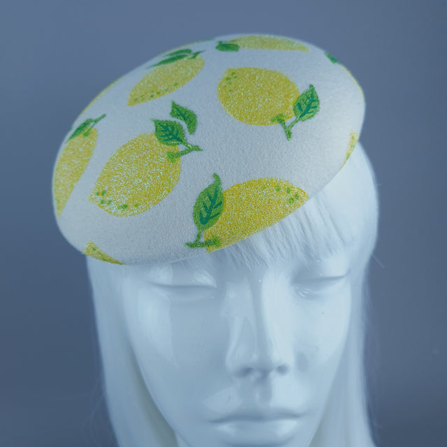"When Life Gives You Lemons" Fruit Food Fascinator Hat