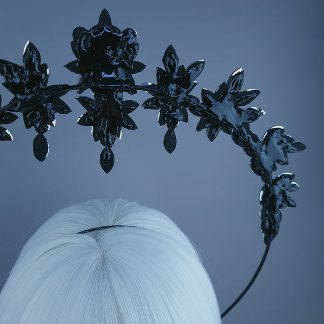Grey Diamante Jewel Halo A9