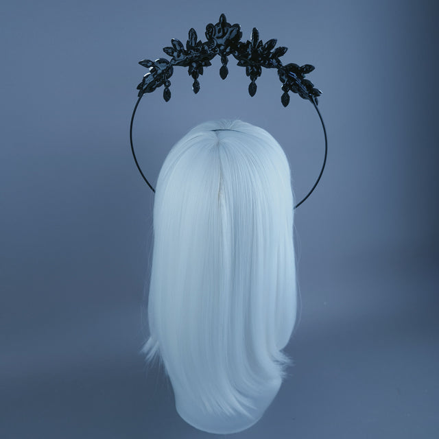 Grey Diamante Jewel Halo A6