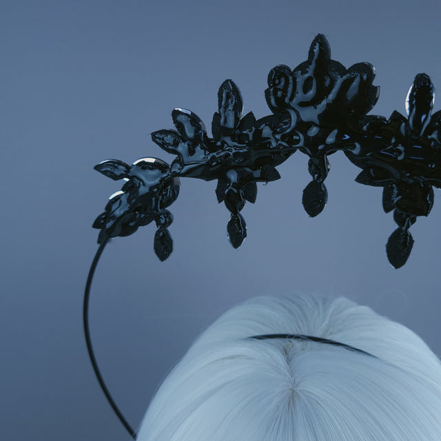 Grey Diamante Jewel Halo A6