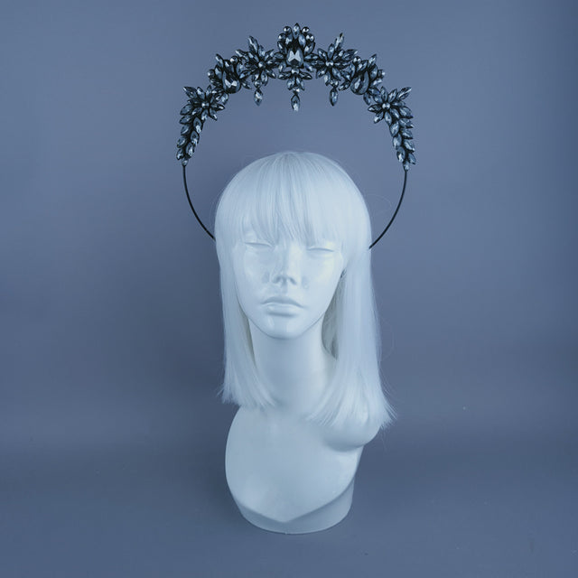 Grey Diamante Jewel Halo A3