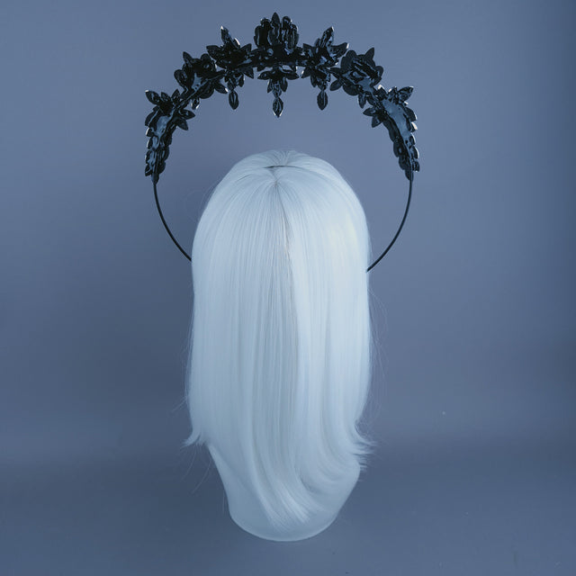 Grey Diamante Jewel Halo A3