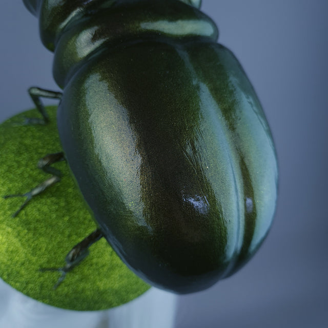 "Scuttle" Giant Stag Beetle Insect Bug Fascinator Hat