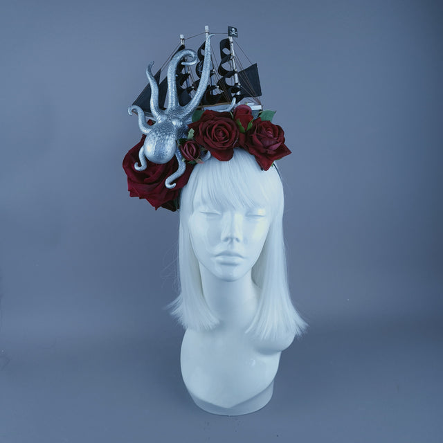 "7 Seas" Pirate Ship Kraken Octopus Headdress