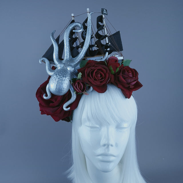 "7 Seas" Pirate Ship Kraken Octopus Headdress