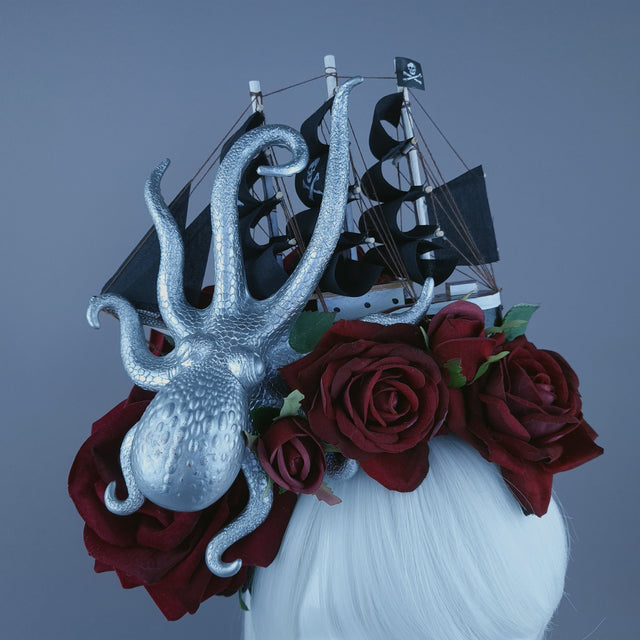 "7 Seas" Pirate Ship Kraken Octopus Headdress