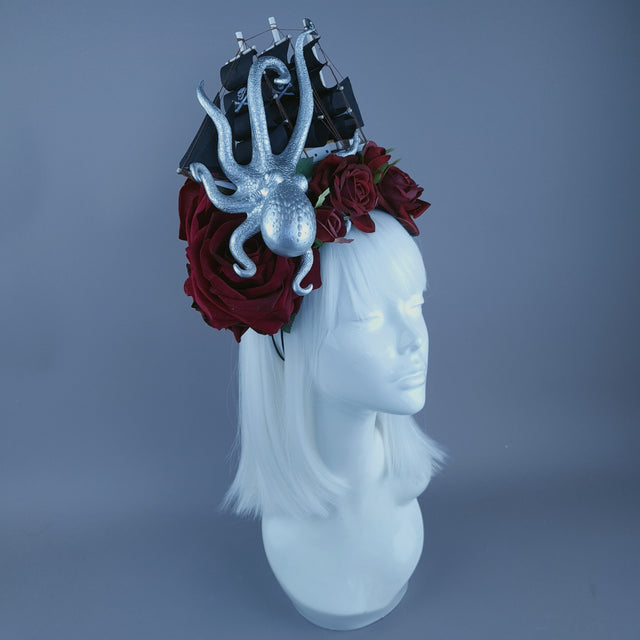 "7 Seas" Pirate Ship Kraken Octopus Headdress