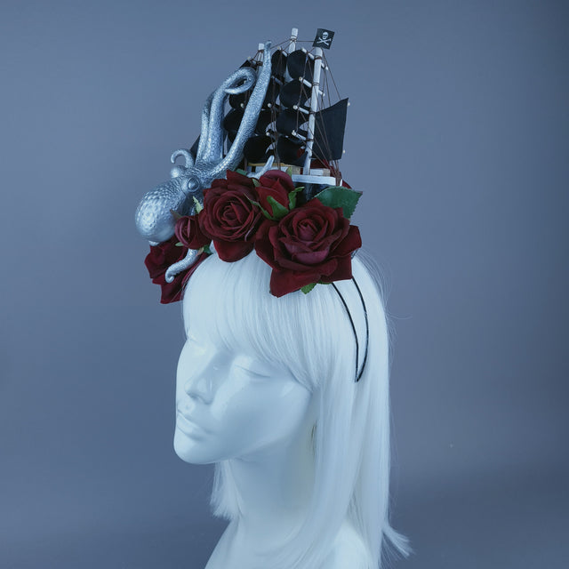 "7 Seas" Pirate Ship Kraken Octopus Headdress
