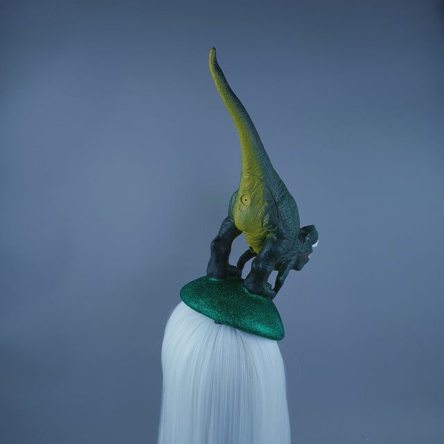 "Rexy" Dinosaur Tyrannosaurus Rex Fascinator Hat