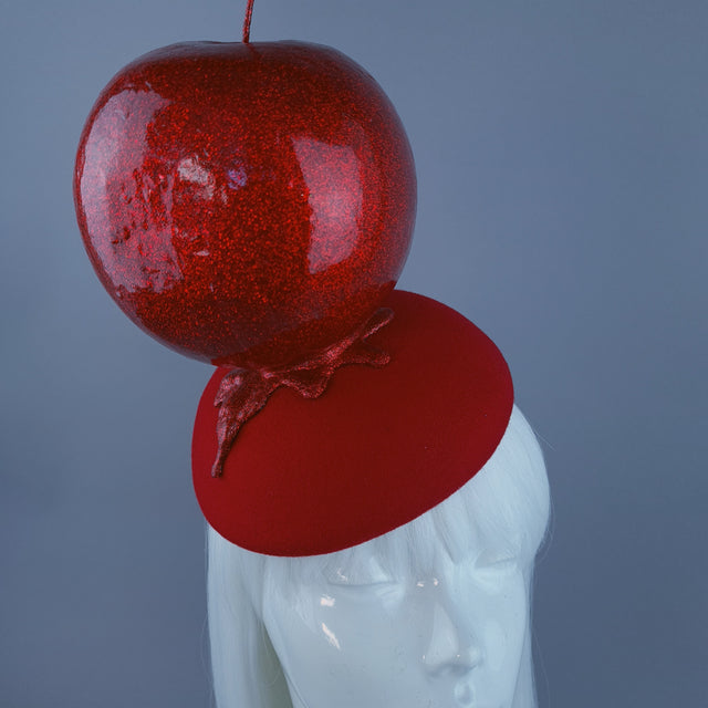 "Morello" Giant Cherry Fruit Food Fascinator Hat