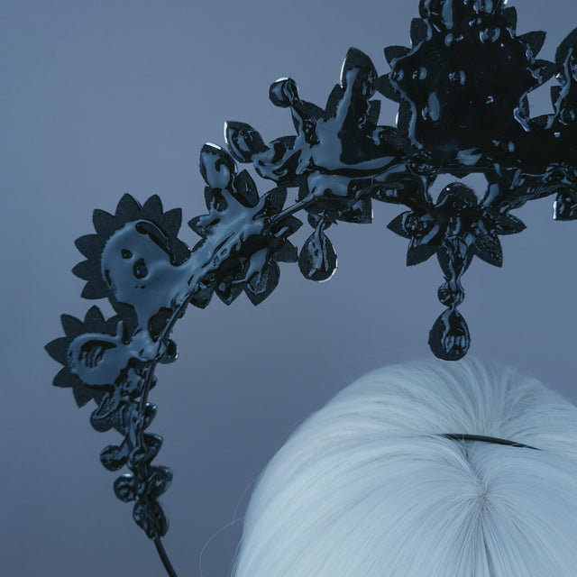 Blue Jewel Halo Headdress