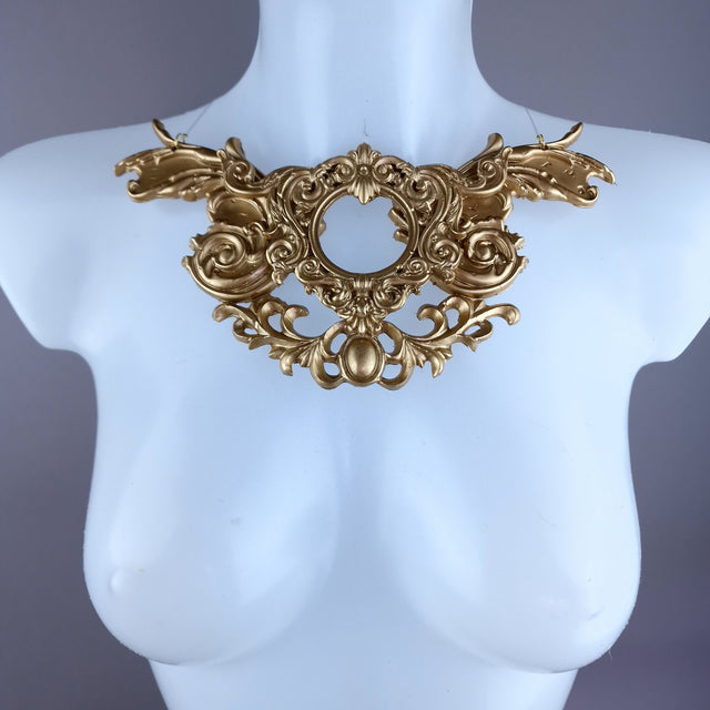 "Ilayda" Gold Filigree Neckpiece