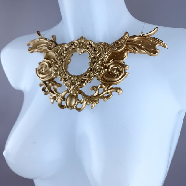 "Ilayda" Gold Filigree Neckpiece