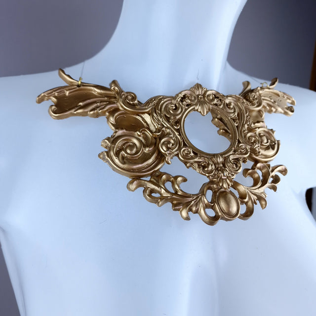 "Ilayda" Gold Filigree Neckpiece
