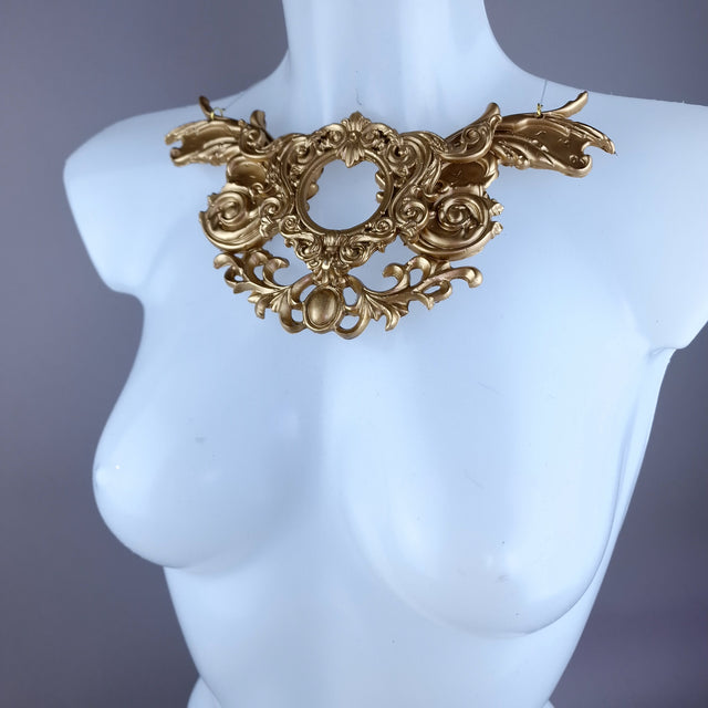 "Ilayda" Gold Filigree Neckpiece