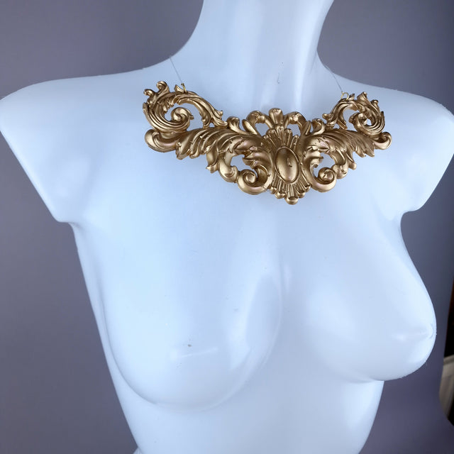 "Tapio Gold Filigree Necklace