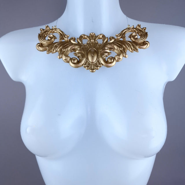 "Tapio Gold Filigree Necklace