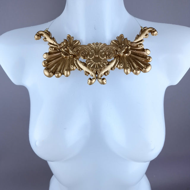 "Aragorn" Gold Filigree Necklace