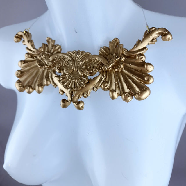 "Aragorn" Gold Filigree Necklace