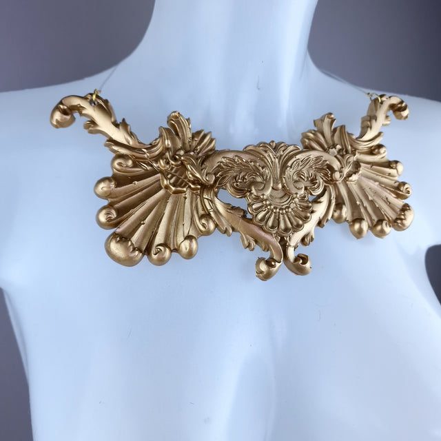 "Aragorn" Gold Filigree Necklace