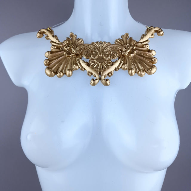 "Aragorn" Gold Filigree Necklace