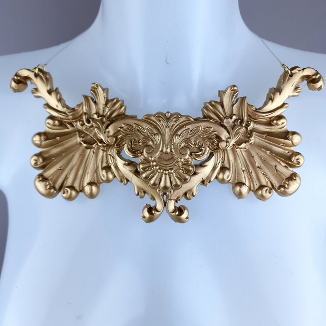 "Aragorn" Gold Filigree Necklace