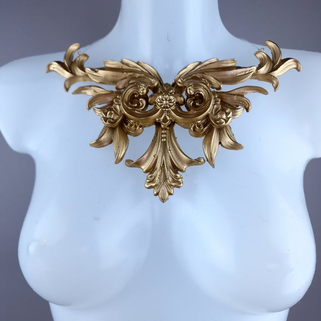 "Sedna" Gold Filigree Necklace