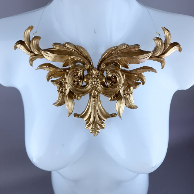 "Sedna" Gold Filigree Necklace