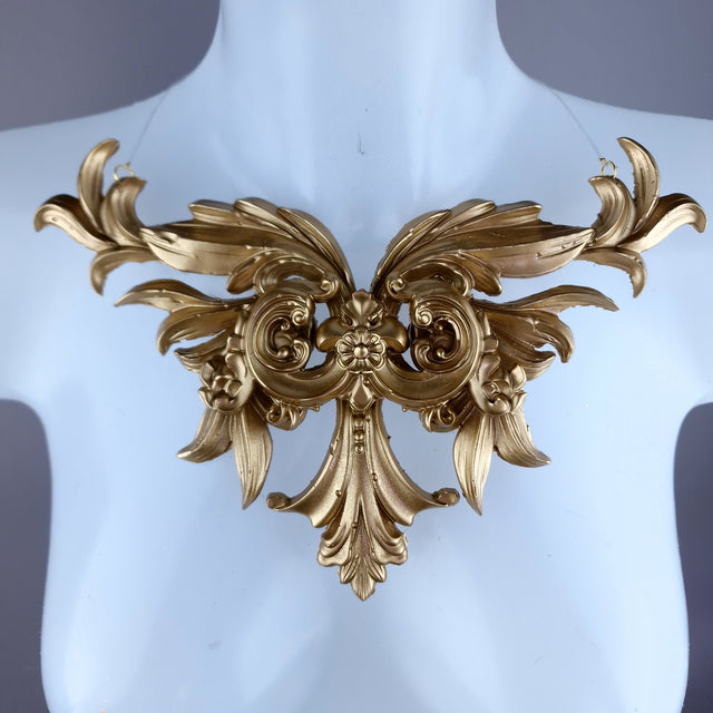 "Sedna" Gold Filigree Necklace