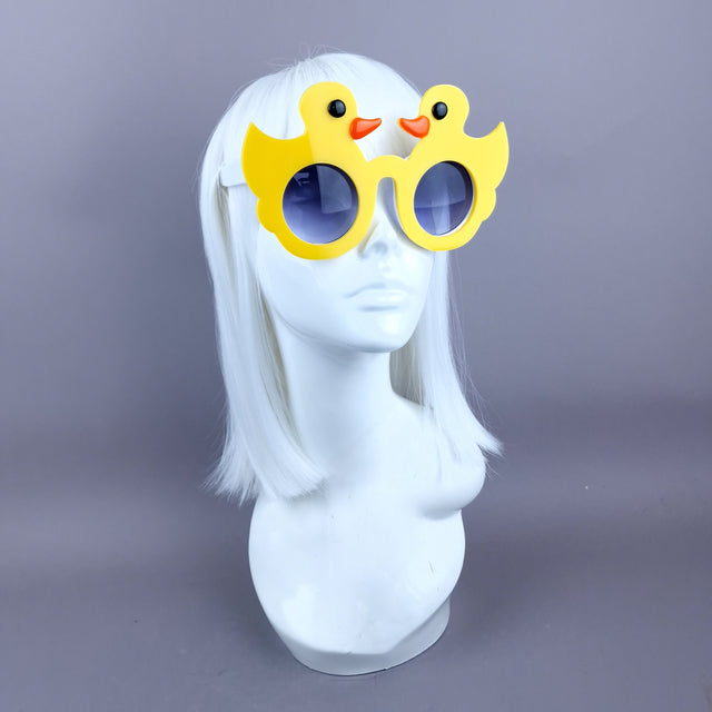 "Ey Up Duck" Yellow Duckie Sunglasses