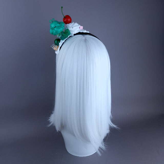 Mermaid Party Cake Multi Coloured Headpiece