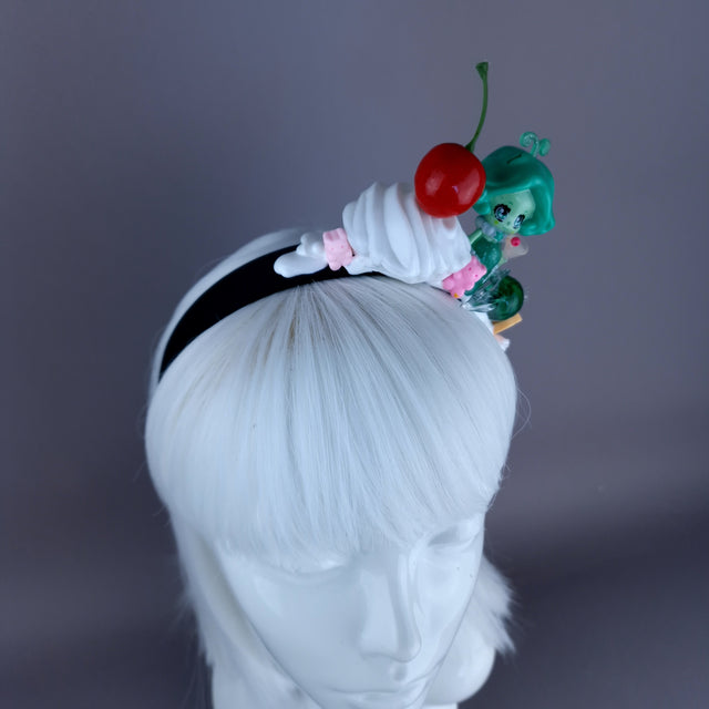 Mermaid Party Cake Multi Coloured Headpiece