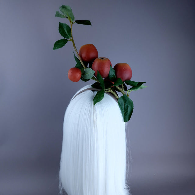 "Fuji" Apple Headdress