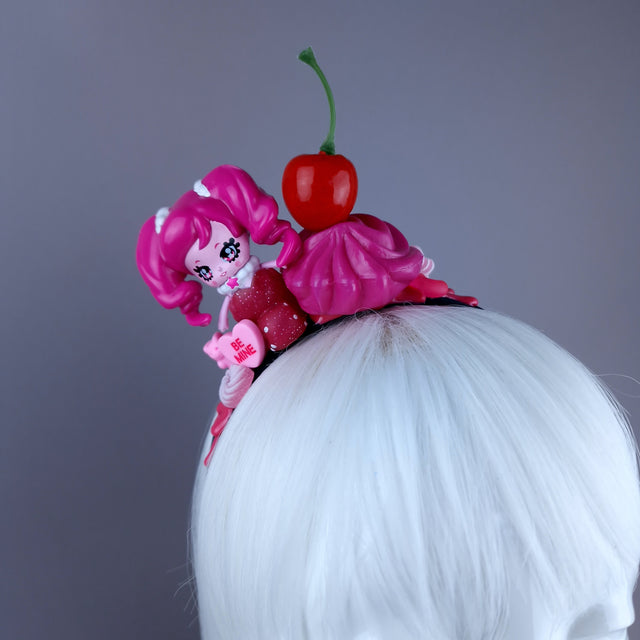 Pink Mermaid Party Cake Headpiece