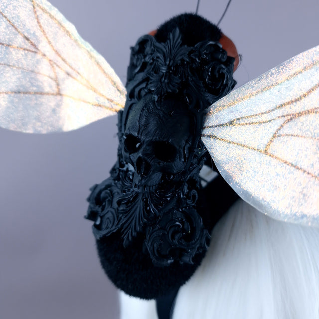 "Zagnut" Giant Filigree Fly Headdress