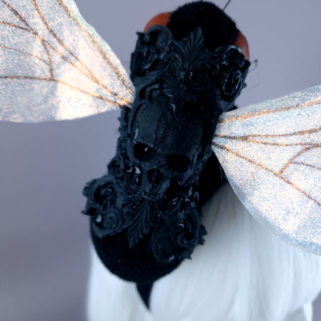 "Zagnut" Giant Filigree Fly Headdress