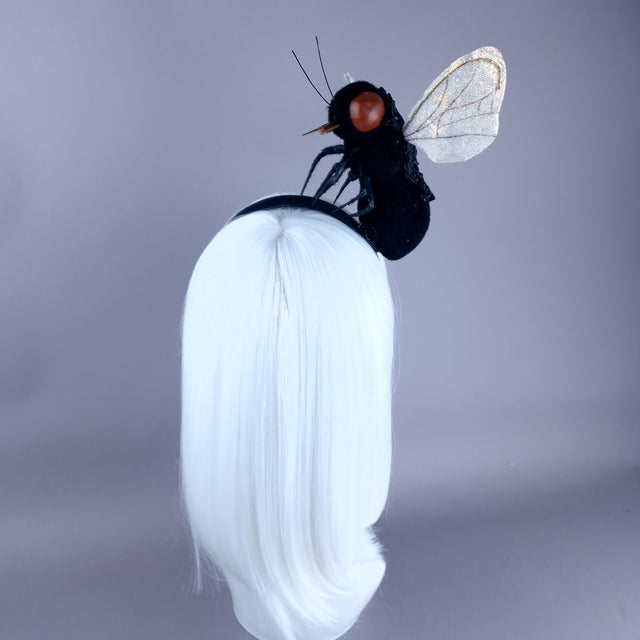 "Zagnut" Giant Filigree Fly Headdress