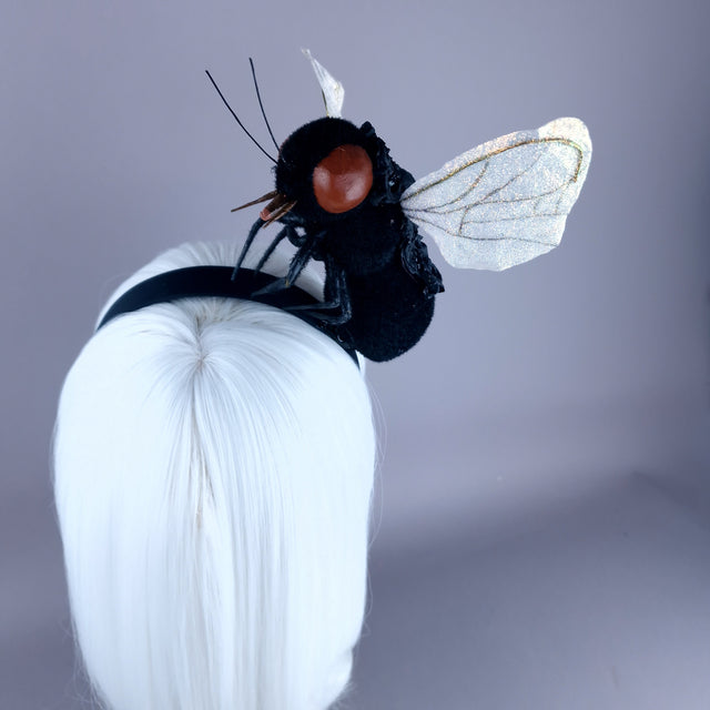 "Zagnut" Giant Filigree Fly Headdress