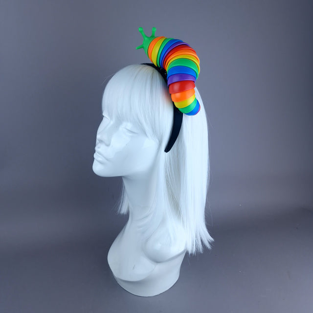 "Cutiepie" Rainbow Slug Headpiece