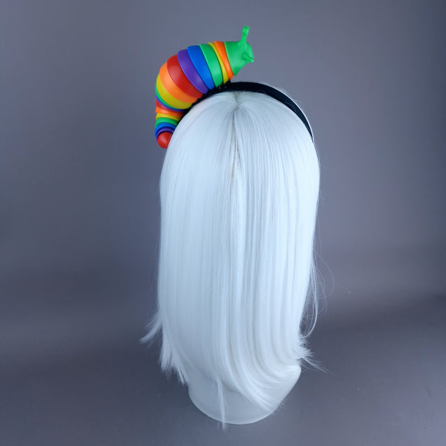 "Cutiepie" Rainbow Slug Headpiece