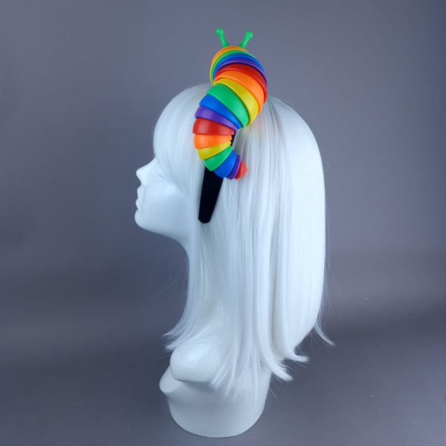 "Cutiepie" Rainbow Slug Headpiece