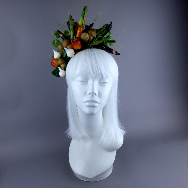 "Légume" Mixed Vegetable Headpiece