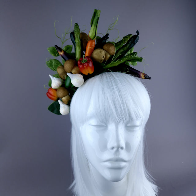 "Légume" Mixed Vegetable Headpiece