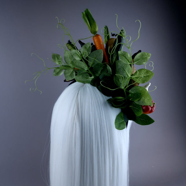 "Légume" Mixed Vegetable Headpiece