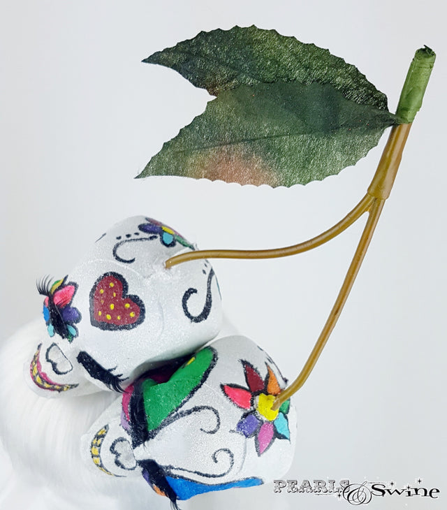 Day of the dead sugar skull headband