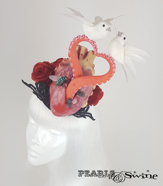 Anatomical Heart Tentacle Hat, Halloween Hats for Sale UK